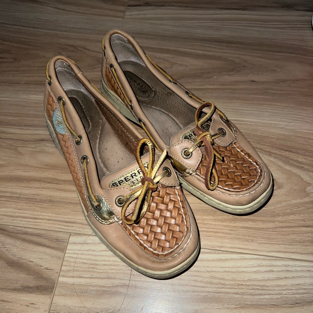 Woven Sperrys